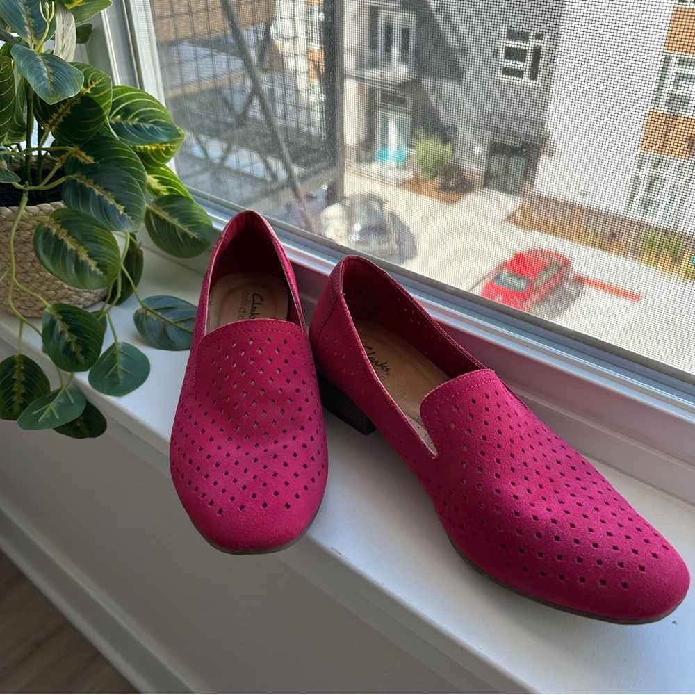 Cloudsteppers by Clarks PINK Flats - Picture 6 of 7